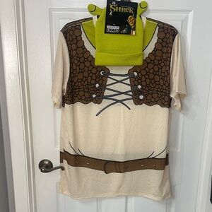 Dreamworks Shrek T-Shirt with Beanie Combo